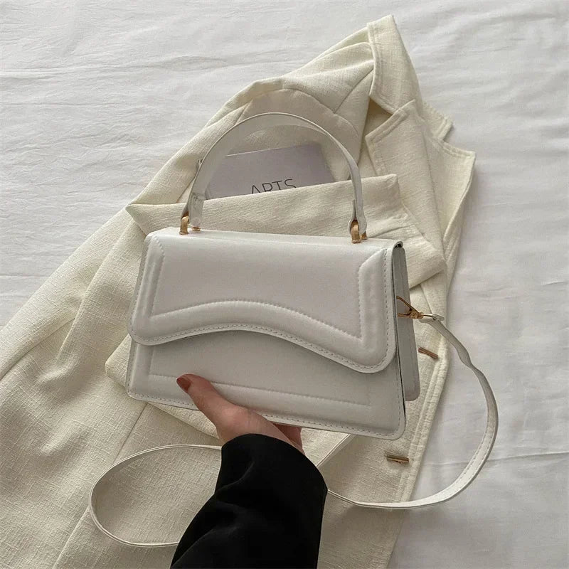 Women’s PU Leather Handbag with Shoulder Strap