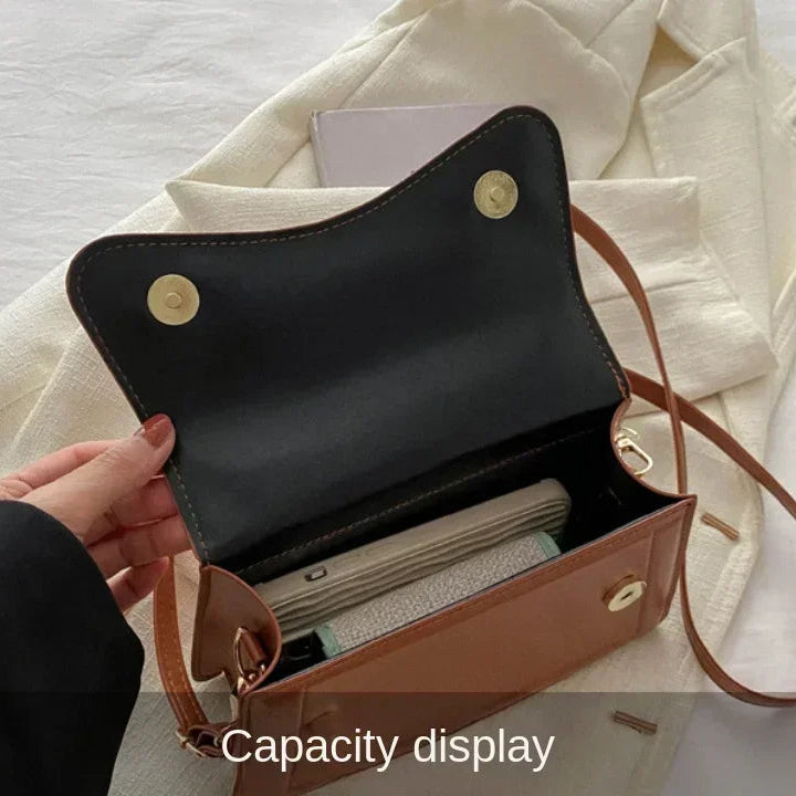 Women’s PU Leather Handbag with Shoulder Strap
