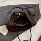 Women’s PU Leather Leopard Print Shoulder Bag