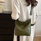 Women’s PU Leather Vintage Shoulder Tote Bag