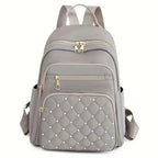 Women’s Quilted Front Pocket Backpack
