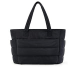 Women’s Quilted Large School Tote Bag with Multi Pocket