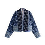 Women’s Reversible Quilted Floral Jacket