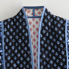 Women’s Reversible Quilted Floral Jacket