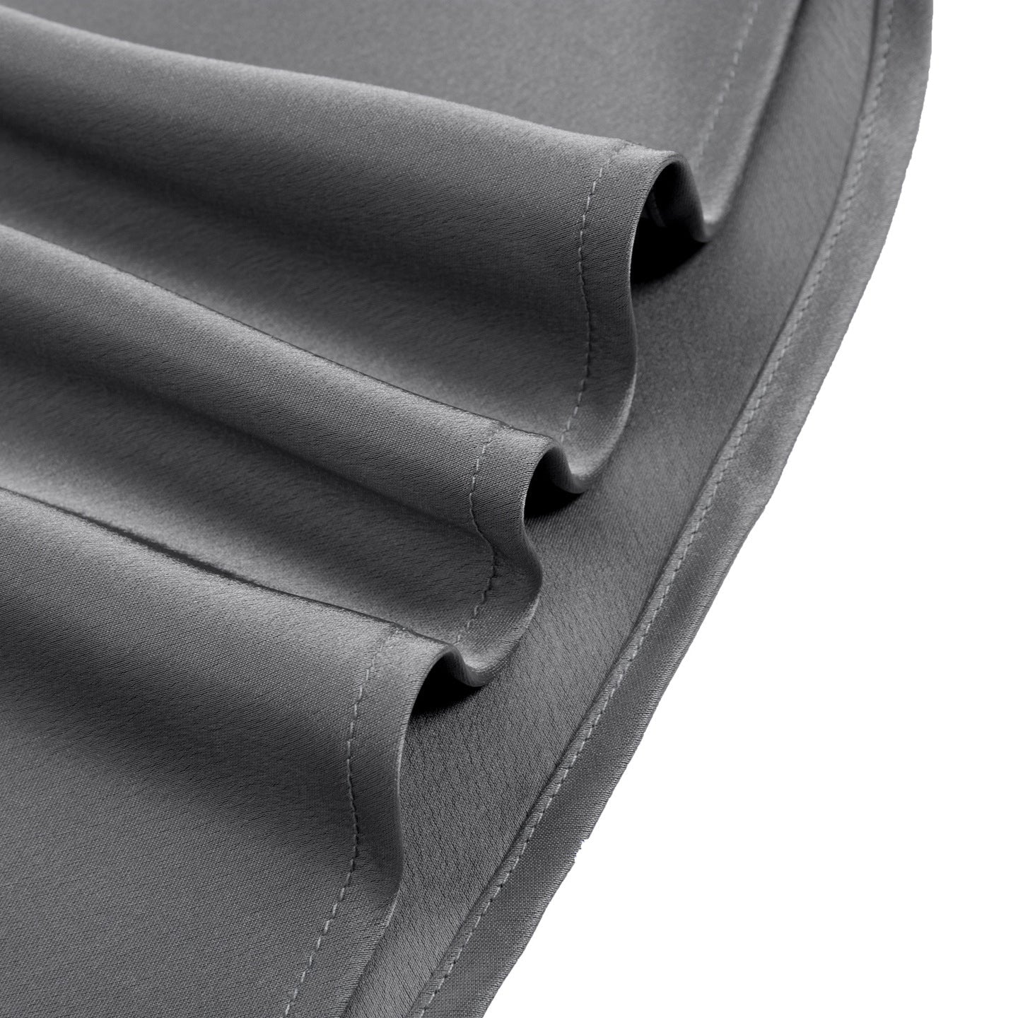 Women’s Satin Maxi Skirt with Drawstring Waist