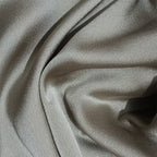 Women’s Satin Midi Summer Dress with Twist Front and Flutter Sleeve