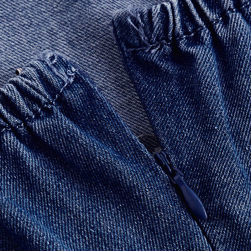 Women’s Sleeveless Denim Corset Mini Dress