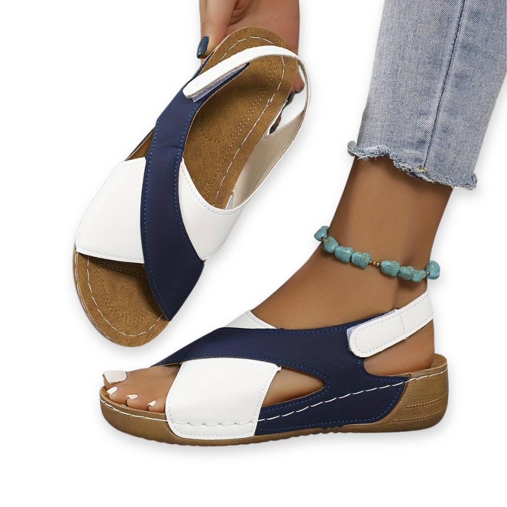 Women’s Summer Sandals with Cross Strap
