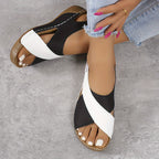 Women’s Summer Sandals with Cross Strap
