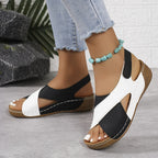 Women’s Summer Sandals with Cross Strap