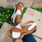 Women’s Summer Sandals with Cross Strap