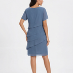 Women’s Tiered Ruffle Midi Dress