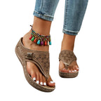 Women’s Toe-Post Wedge Sandals