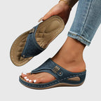 Women’s Toe-Post Wedge Sandals