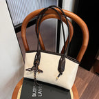 Women’s Vintage PU Leather Shoulder Bag with Long Straps