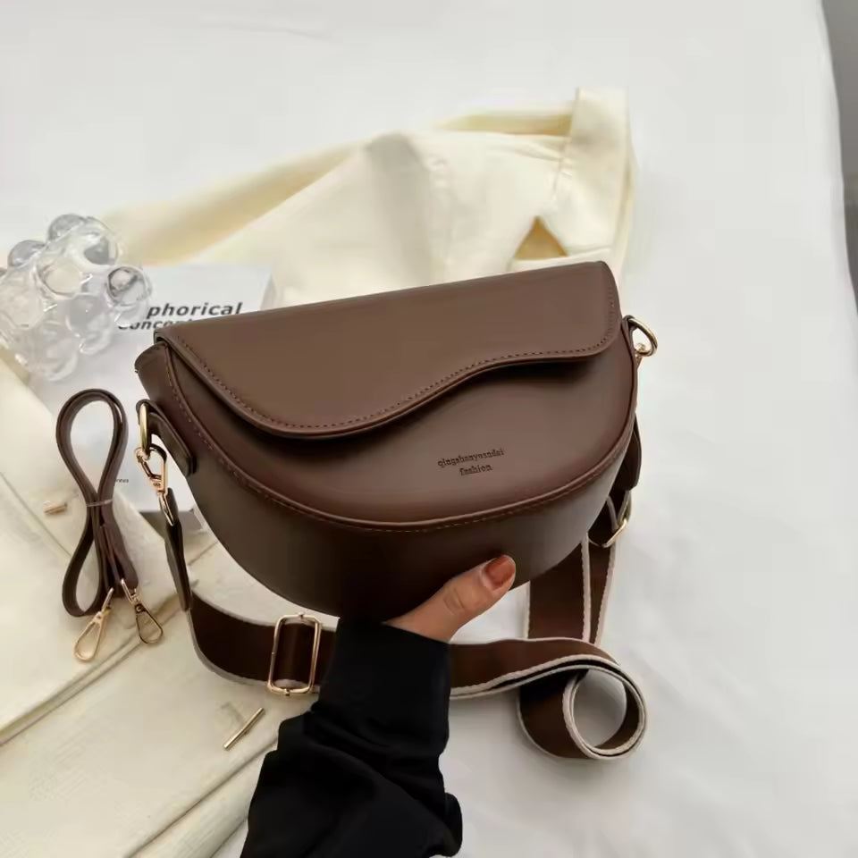 Women’s Vintage PU Leather Small Crossbody Shoulder Bag