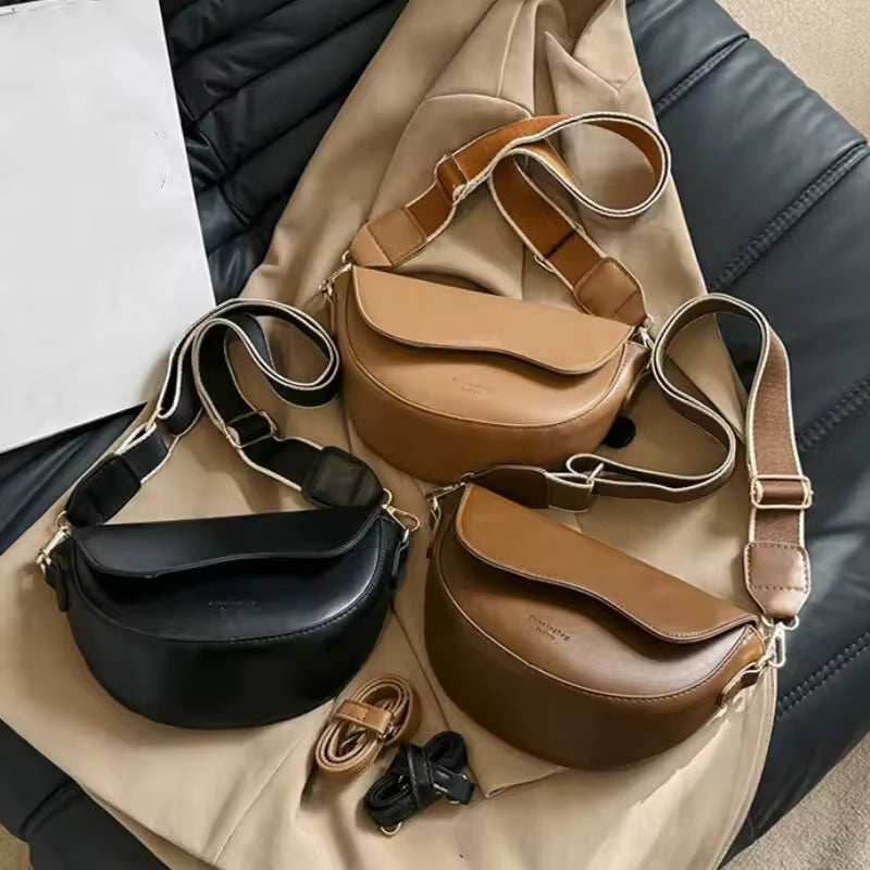 Women’s Vintage PU Leather Small Crossbody Shoulder Bag