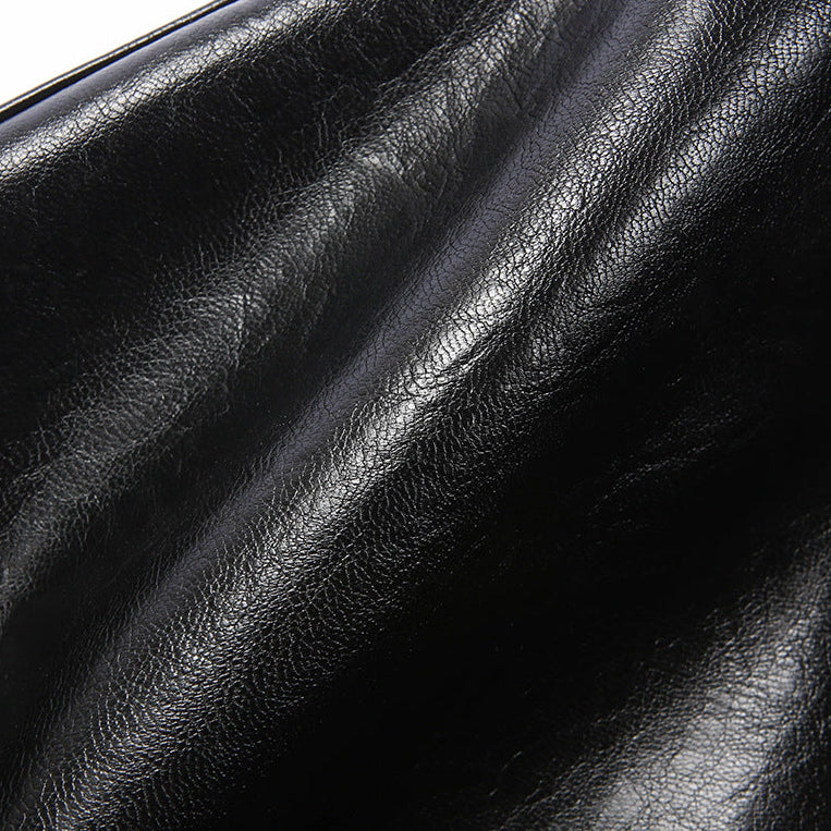 Women’s Vintage Shoulder Bag with Front Zip Pocket