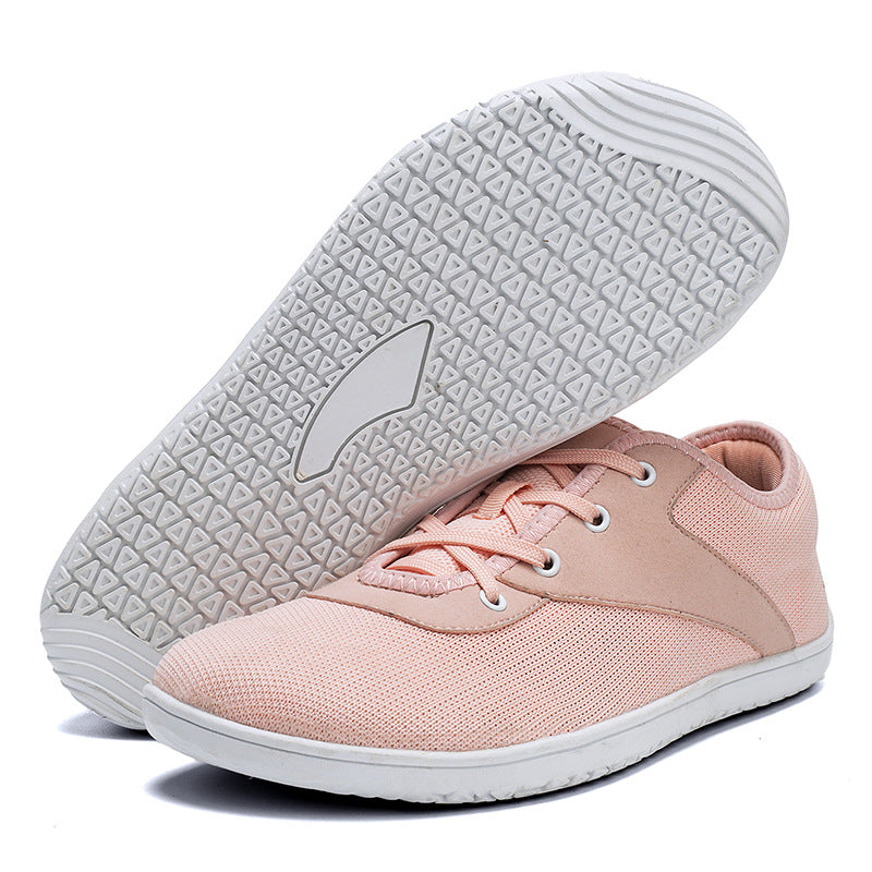 Women’s Walking Barefoot Shoes with Lace Up Fastening