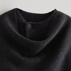 Women’s Winter Asymmetric Scarf Jacket