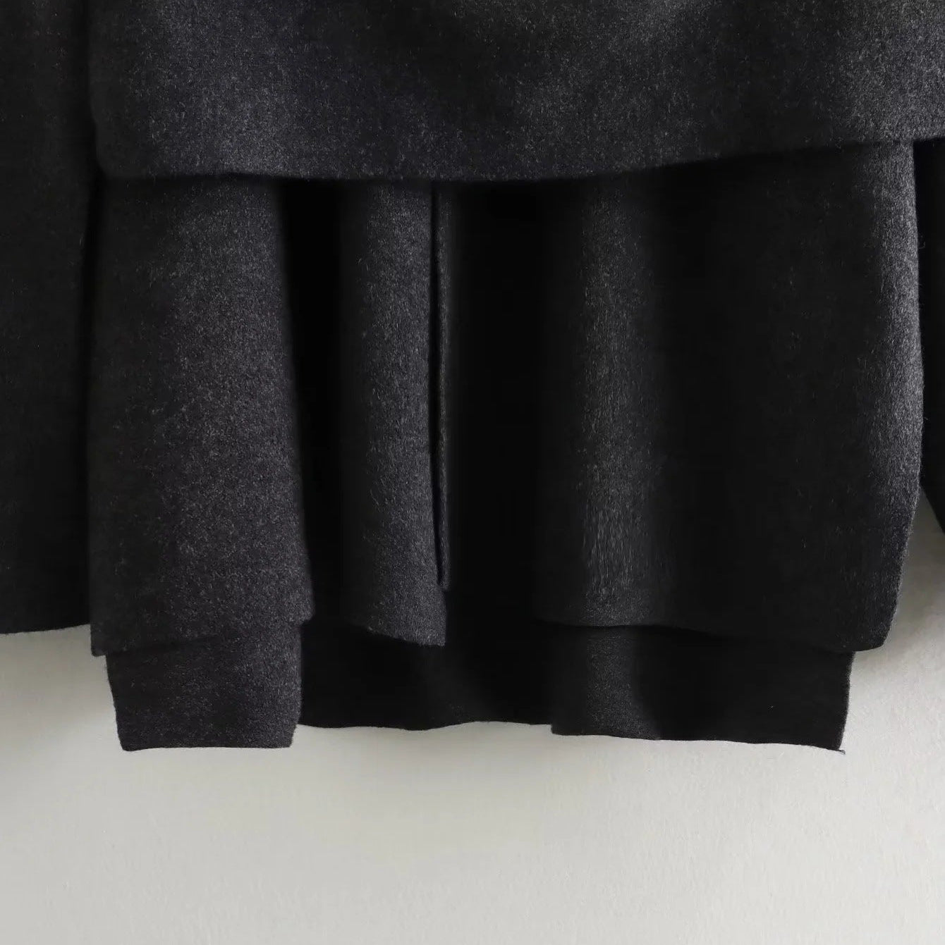 Women’s Winter Asymmetric Scarf Jacket